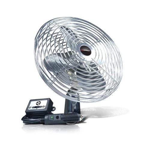 Schumacher 125 Chrome Fan 12V