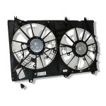 2008 Toyota Highlander Radiator Fan Complete Set