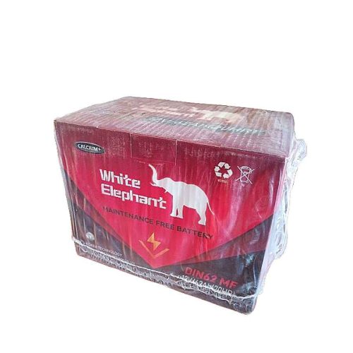 White Elephant Vehicle Battery 62 Amps